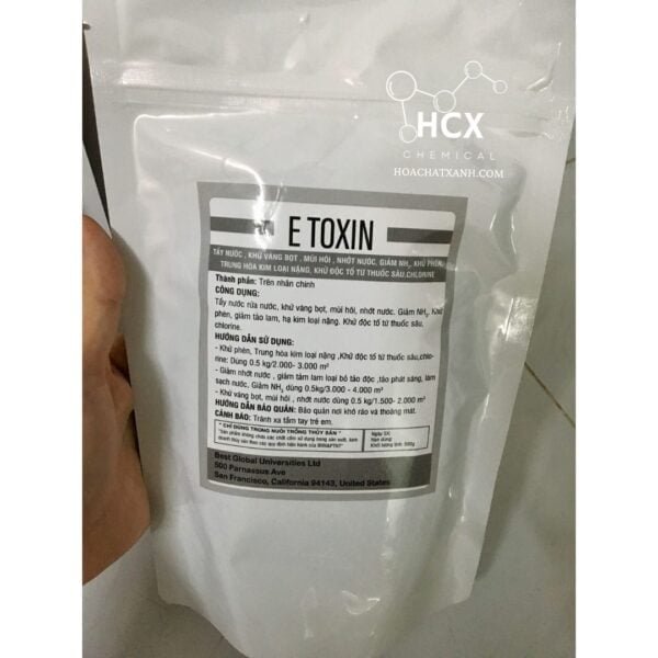 ETOXIN Khử Độc Tố mặt sau