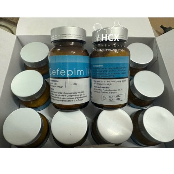 Cefepime IV 12 Chai - Trong hop