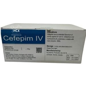 Hộp Cefepime IV 12 Chai